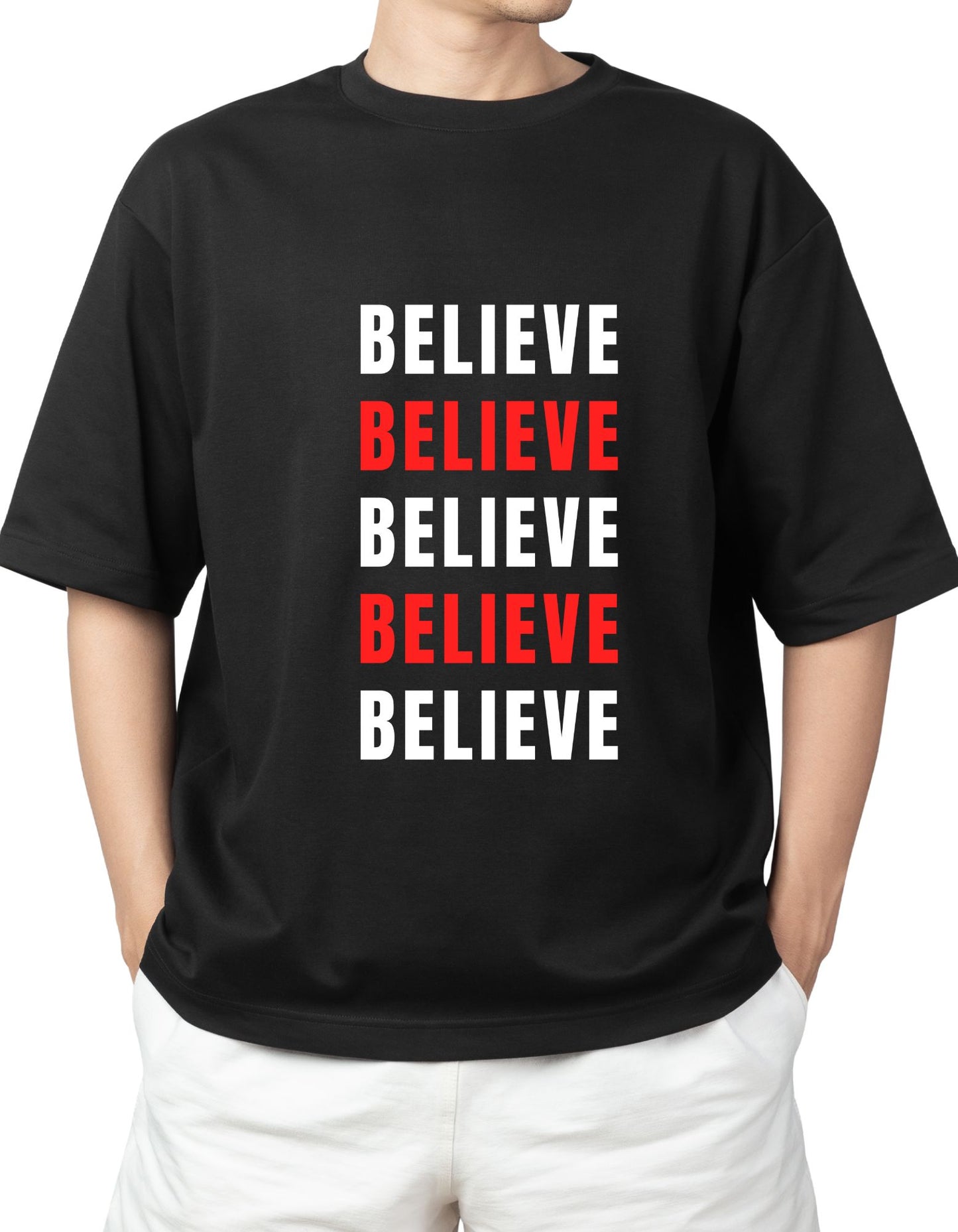 Believe in Yourself Classic Printed T-Shirt (Unisex)