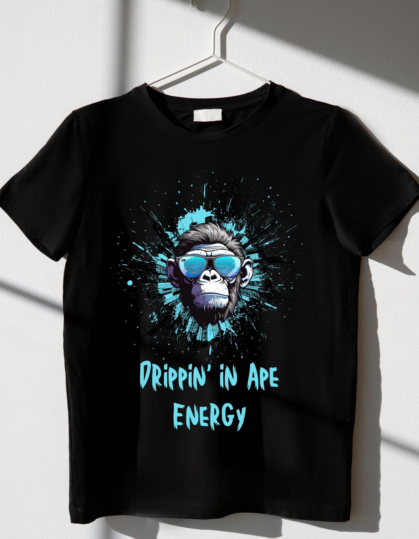 Drippin’ in Ape Energy Printed T-Shirt