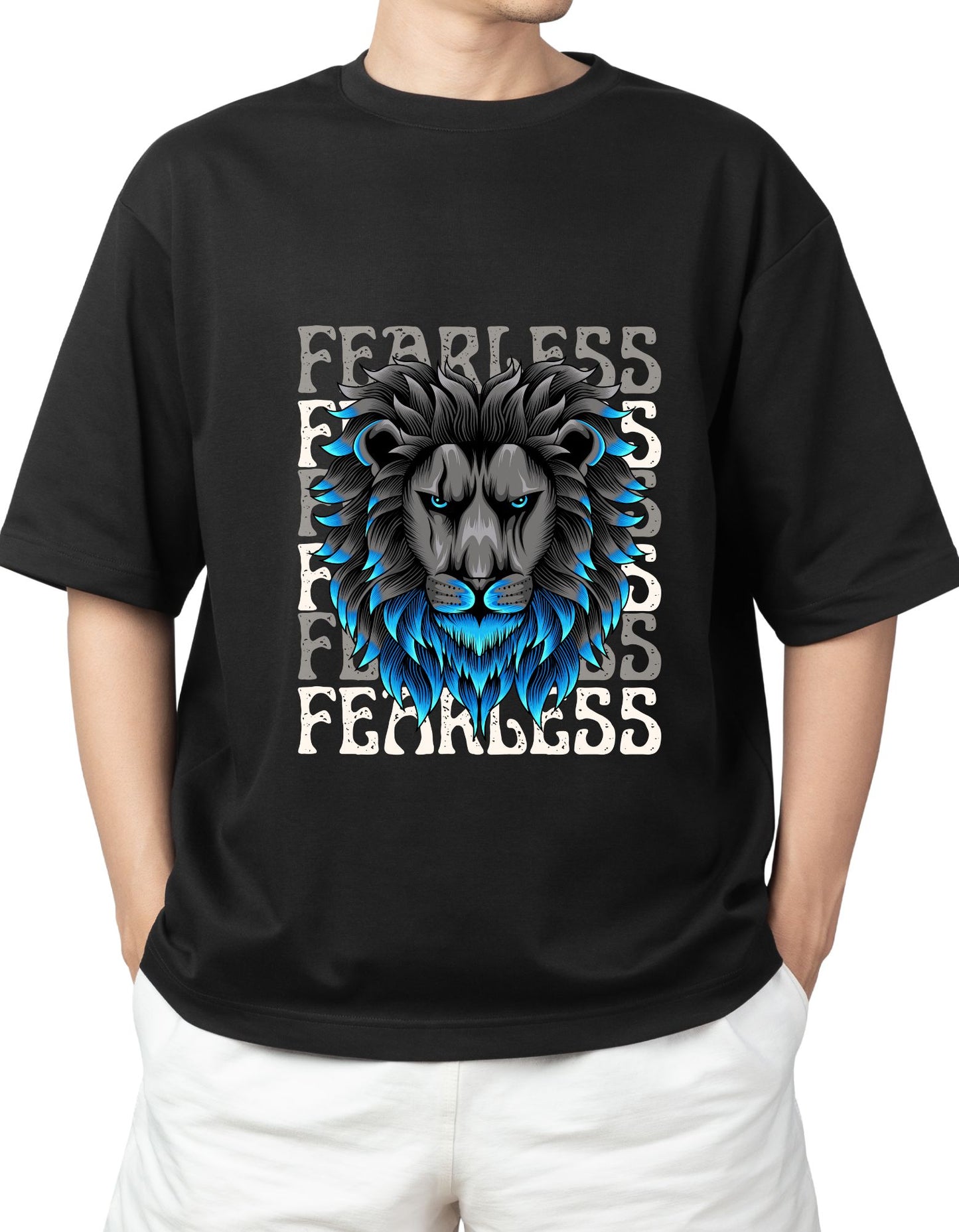 Fearless Lion Limited Edition Classic Printed T-Shirt